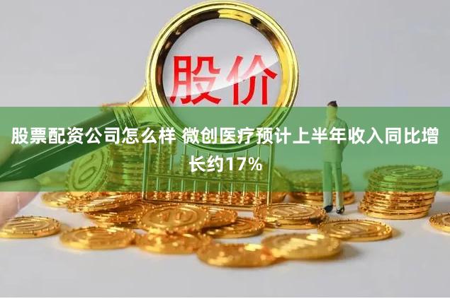 股票配资公司怎么样 微创医疗预计上半年收入同比增长约17%