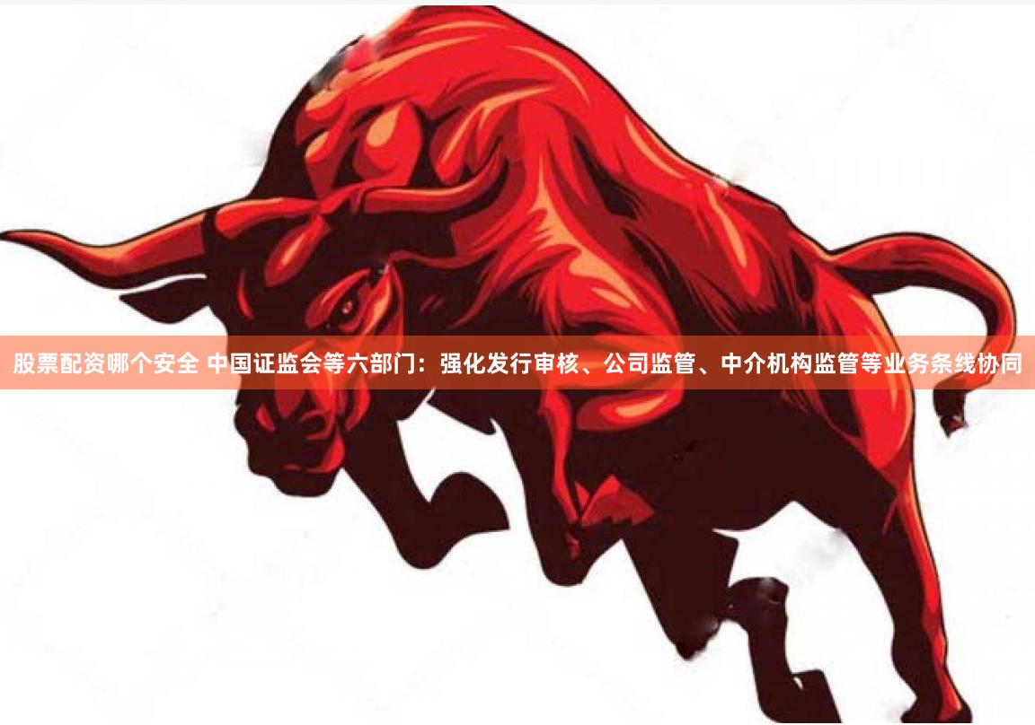 股票配资哪个安全 中国证监会等六部门：强化发行审核、公司监管、中介机构监管等业务条线协同
